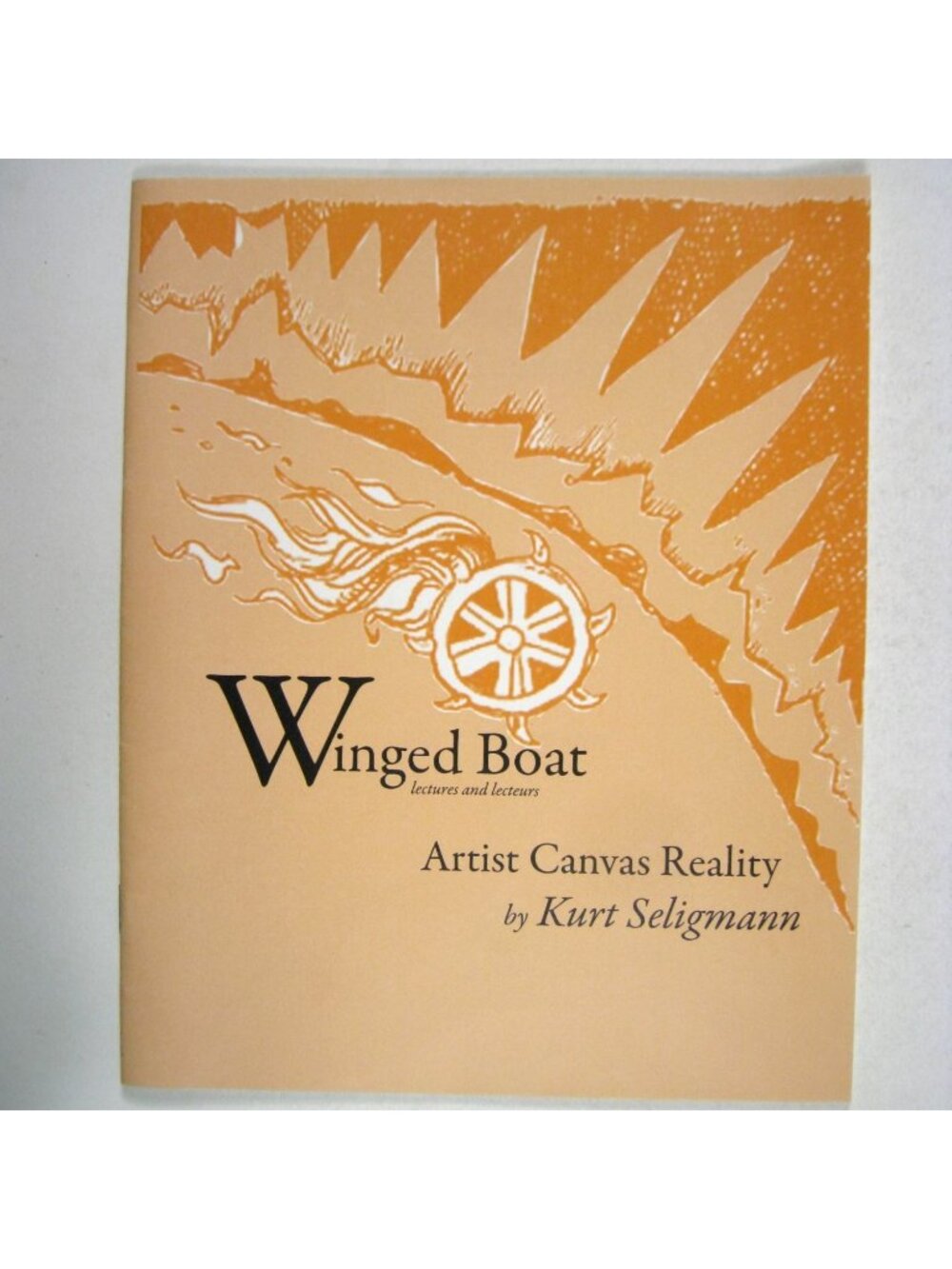 Winged Boat Lectures Artist Canvas Reality Kurt Seligmann PPB